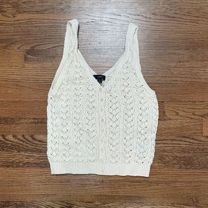 Really cute cream tank top from J Crew!